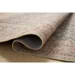 Featuring Angela Rose x Loloi Aubrey Aqua / Sand Rug by Loloi at Amethyst Home. The Angela Rose x Loloi Aubrey Aqua / Sand rug is the vintage-inspired area rug that makes visitors do double takes. The distressed pattern is printed with uncanny precision, while the ombre-fading and warm palette create an inviting, lived-in look. This is an incredibly versatile rug for busy living rooms, bedrooms. Amethyst Home provides interior design services, furniture, rugs, and lighting in the Fargo metro area.