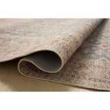 Featuring Angela Rose x Loloi Aubrey Aqua / Sand Rug by Loloi at Amethyst Home. The Angela Rose x Loloi Aubrey Aqua / Sand rug is the vintage-inspired area rug that makes visitors do double takes. The distressed pattern is printed with uncanny precision, while the ombre-fading and warm palette create an inviting, lived-in look. This is an incredibly versatile rug for busy living rooms, bedrooms. Amethyst Home provides interior design services, furniture, rugs, and lighting in the Fargo metro area.