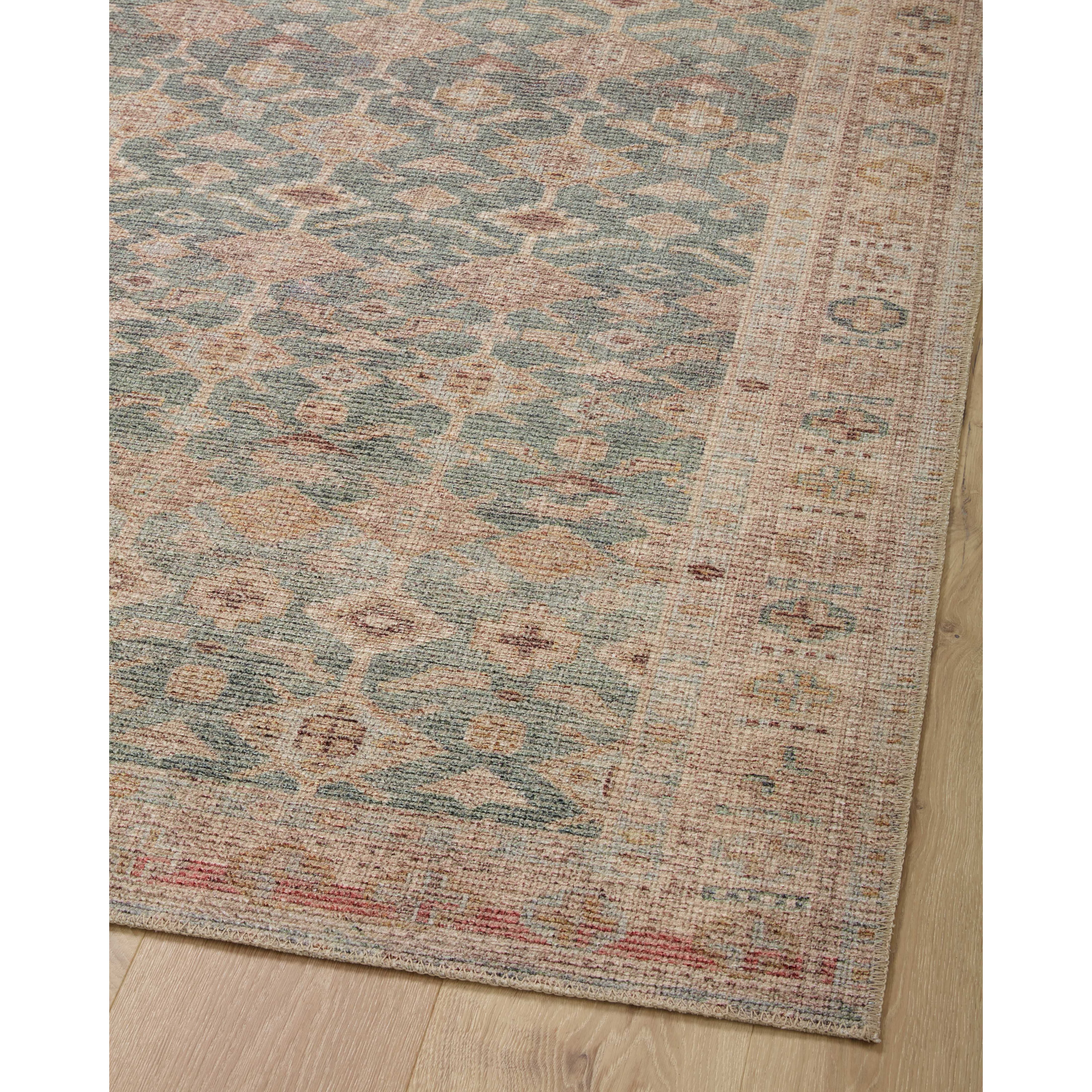 Featuring Angela Rose x Loloi Aubrey Aqua / Sand Rug by Loloi at Amethyst Home. The Angela Rose x Loloi Aubrey Aqua / Sand rug is the vintage-inspired area rug that makes visitors do double takes. The distressed pattern is printed with uncanny precision, while the ombre-fading and warm palette create an inviting, lived-in look. This is an incredibly versatile rug for busy living rooms, bedroo. Amethyst Home provides interior design services, furniture, rugs, and lighting in the Seattle metro area.