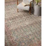 The Angela Rose x Loloi Aubrey AUB-03 Ocean / Spice rug is the vintage-inspired area rug that makes visitors do double takes. The distressed pattern is printed with uncanny precision, while the ombre-fading and warm palette create an inviting, lived-in look. Amethyst favorite! Amethyst Home provides interior design services, furniture, rugs, and lighting in the Denver metro area.