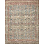 The Angela Rose x Loloi Aubrey AUB-03 Ocean / Spice rug is the vintage-inspired area rug that makes visitors do double takes. The distressed pattern is printed with uncanny precision, while the ombre-fading and warm palette create an inviting, lived-in look. Amethyst favorite! Amethyst Home provides interior design services, furniture, rugs, and lighting in the Kansas City metro area.