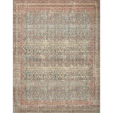 The Angela Rose x Loloi Aubrey AUB-03 Ocean / Spice rug is the vintage-inspired area rug that makes visitors do double takes. The distressed pattern is printed with uncanny precision, while the ombre-fading and warm palette create an inviting, lived-in look. Amethyst favorite! Amethyst Home provides interior design services, furniture, rugs, and lighting in the Kansas City metro area.