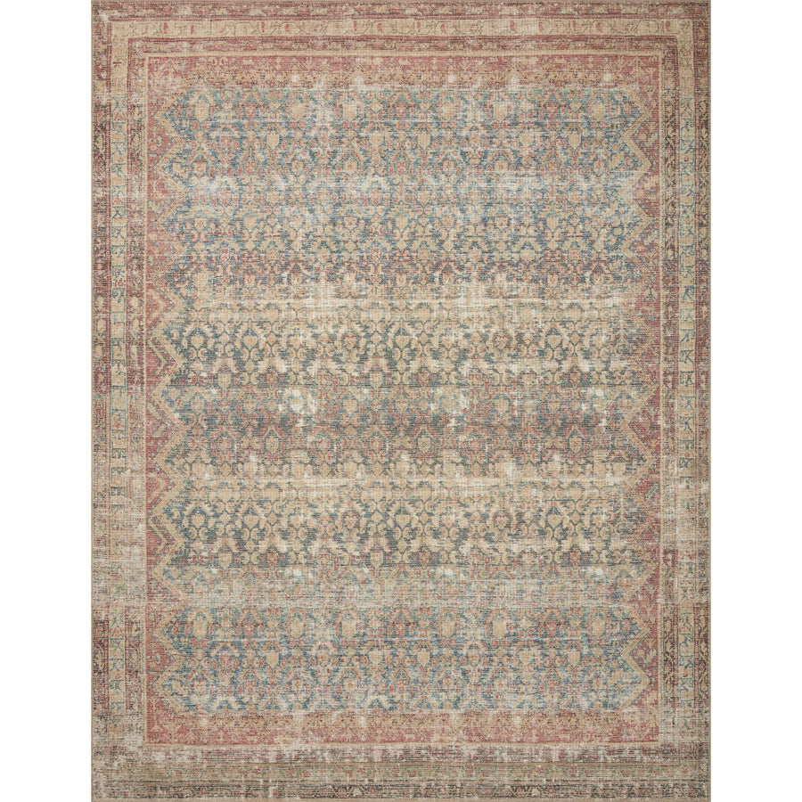 Angela Rose x Loloi Aubrey Ocean / Spice Rug