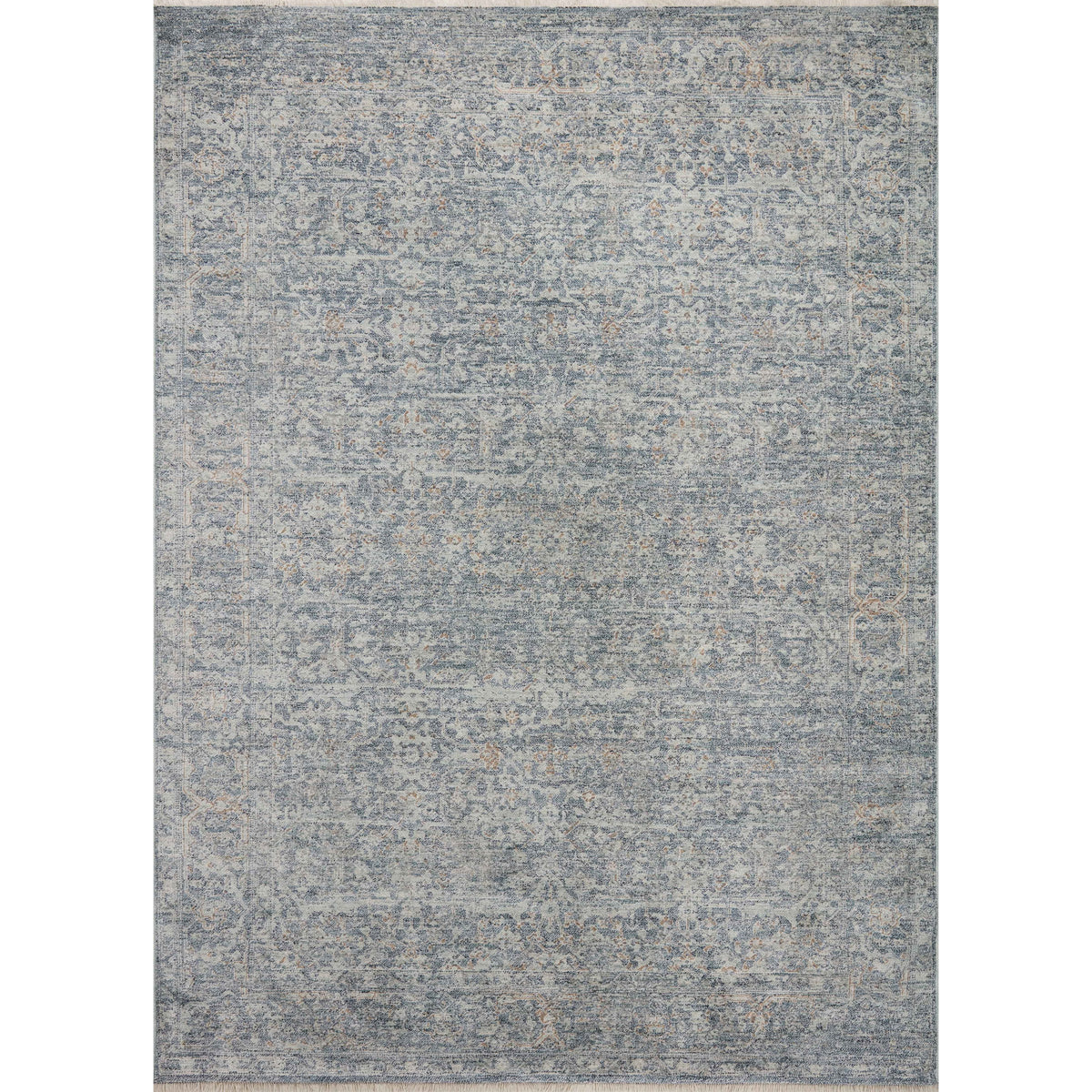 Angela Rose x Loloi Blake Denim / Taupe Rug