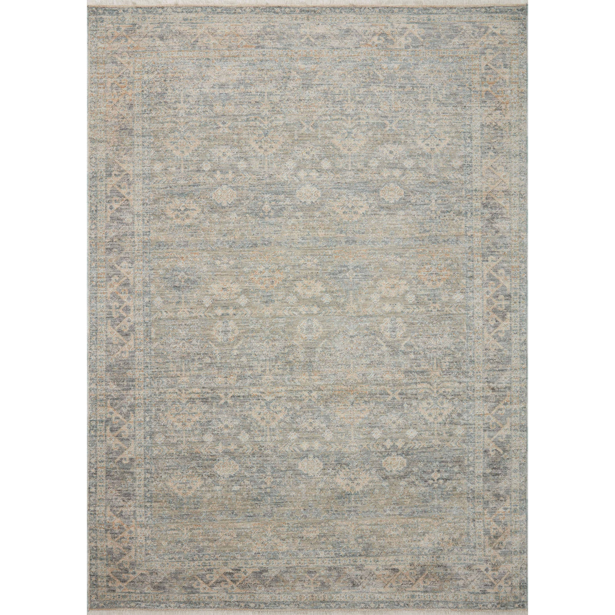 Angela Rose x Loloi Blake Sky / Beige Rug