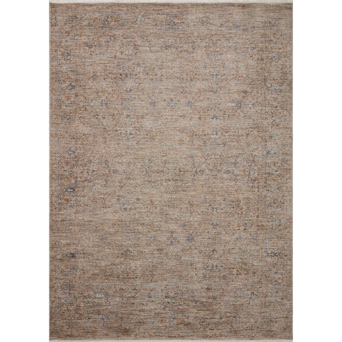 Angela Rose x Loloi Blake Taupe / Blue Rug