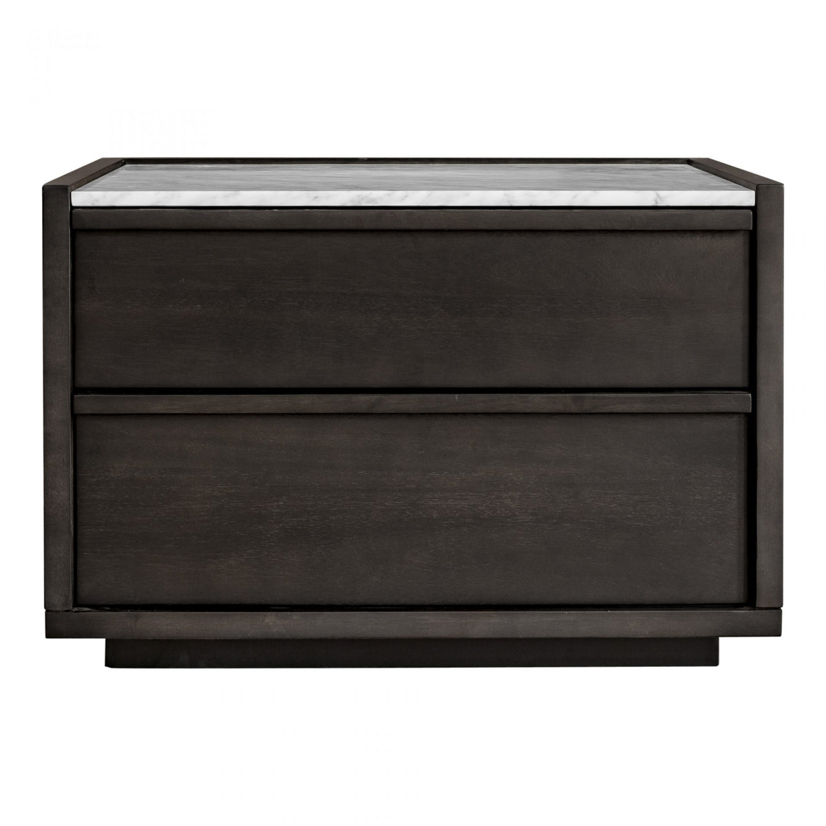Ashcroft Dark Grey Nightstand | ready to ship!