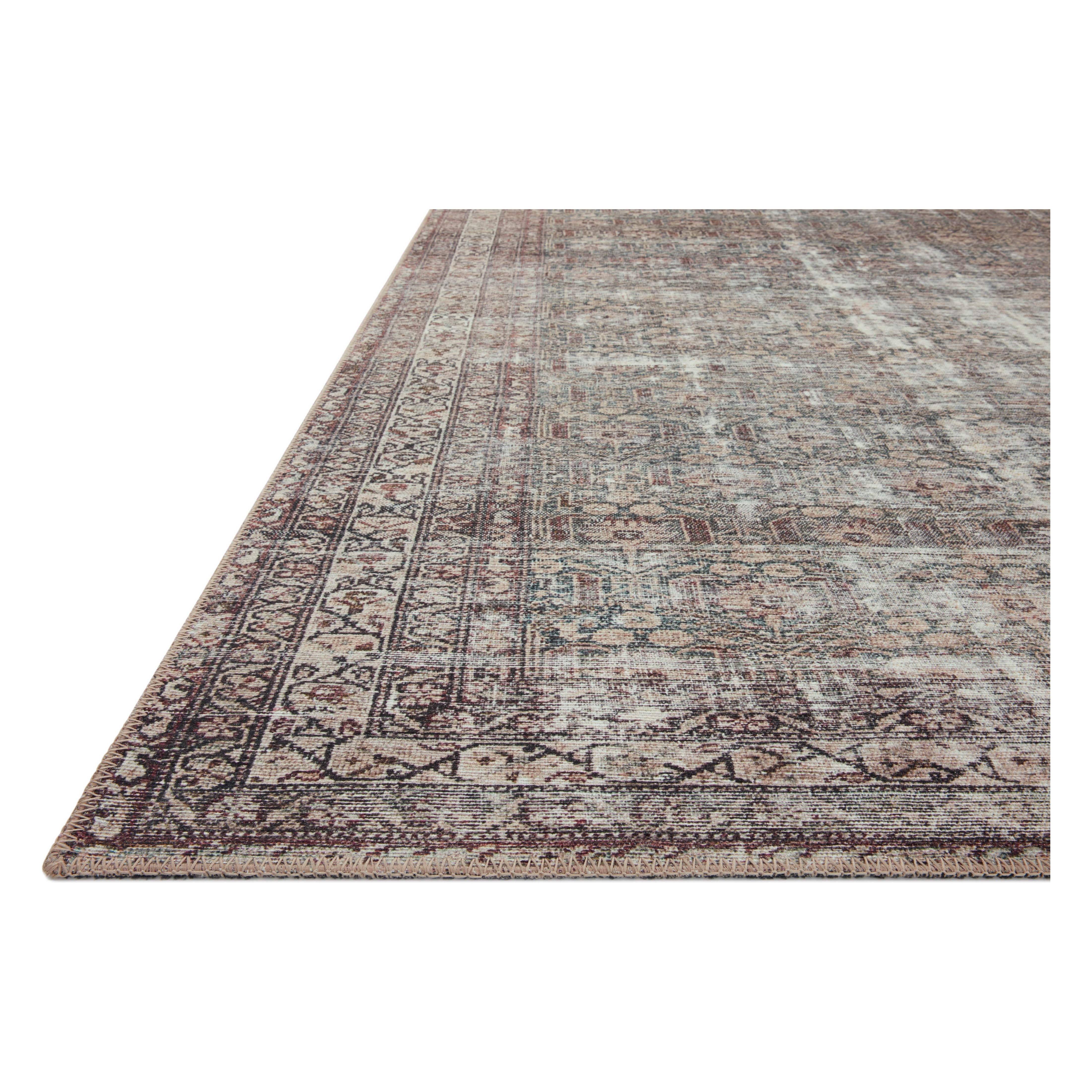 Featuring Amber Lewis x Loloi Georgie Moss / Bark Rug by Loloi at Amethyst Home. Inspired by interior designer Amber Lewis' penchant for vintage rugs, the Georgie Moss / Bark rug features a printed construction with incredible durability, color saturation, and no shedding. The rug's low, flat pile is designed for easy vacuuming and feels smooth underfoot. Georgie also carries the . Amethyst Home provides interior design, new construction, custom furniture, and area rugs in the Monterey metro area.