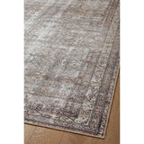 Featuring Amber Lewis x Loloi Georgie Moss / Bark Rug by Loloi at Amethyst Home. Inspired by interior designer Amber Lewis' penchant for vintage rugs, the Georgie Moss / Bark rug features a printed construction with incredible durability, color saturation, and no shedding. The rug's low, flat pile is designed for easy vacuuming and feels smooth underfoot. Georgie also carries. Amethyst Home provides interior design, new construction, custom furniture, and area rugs in the Newport Beach metro area.