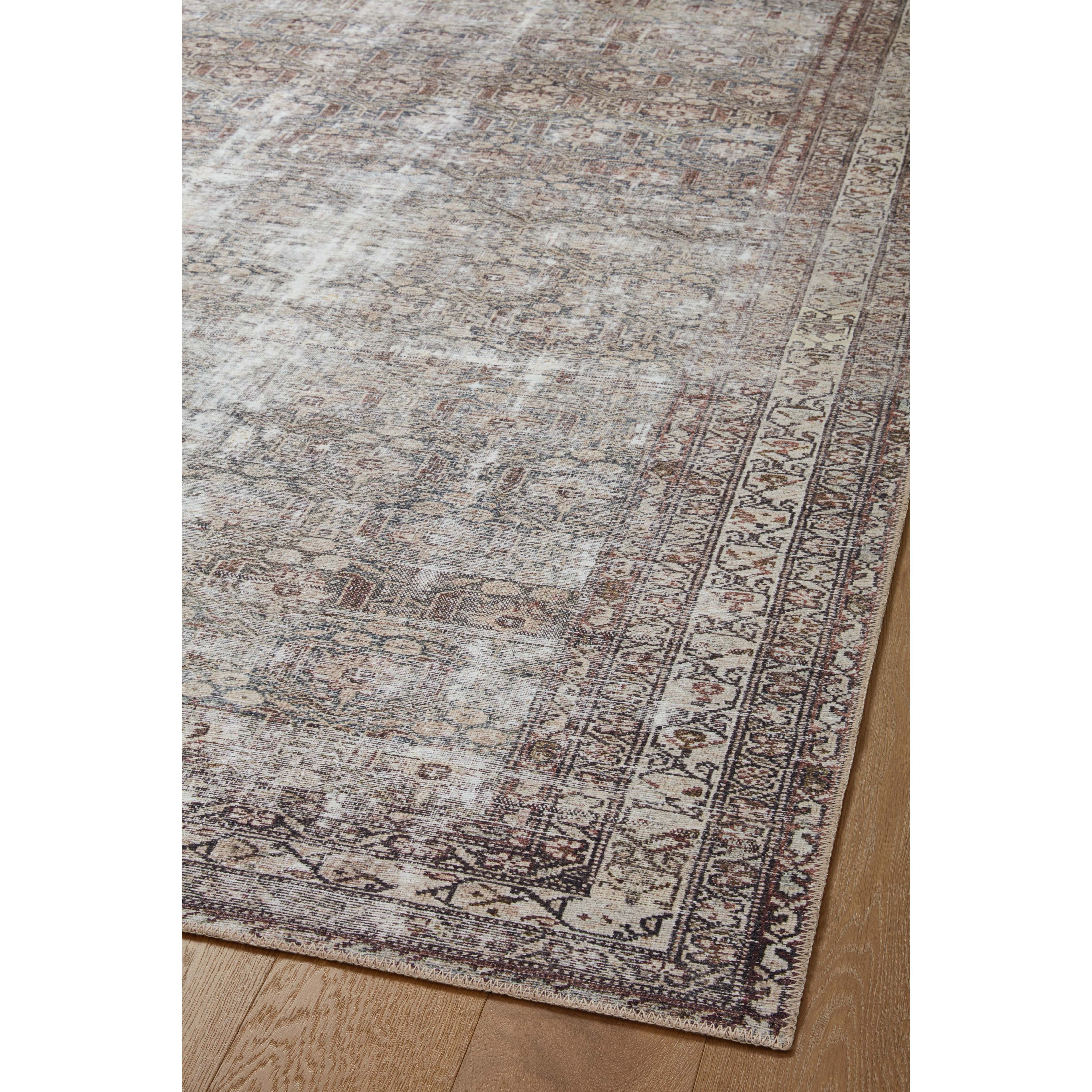 Featuring Amber Lewis x Loloi Georgie Moss / Bark Rug by Loloi at Amethyst Home. Inspired by interior designer Amber Lewis' penchant for vintage rugs, the Georgie Moss / Bark rug features a printed construction with incredible durability, color saturation, and no shedding. The rug's low, flat pile is designed for easy vacuuming and feels smooth underfoot. Georgie also carries. Amethyst Home provides interior design, new construction, custom furniture, and area rugs in the Newport Beach metro area.