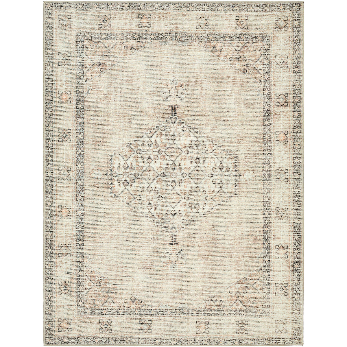 Becki Owens x Surya Lila Brown Medallion Area Rug