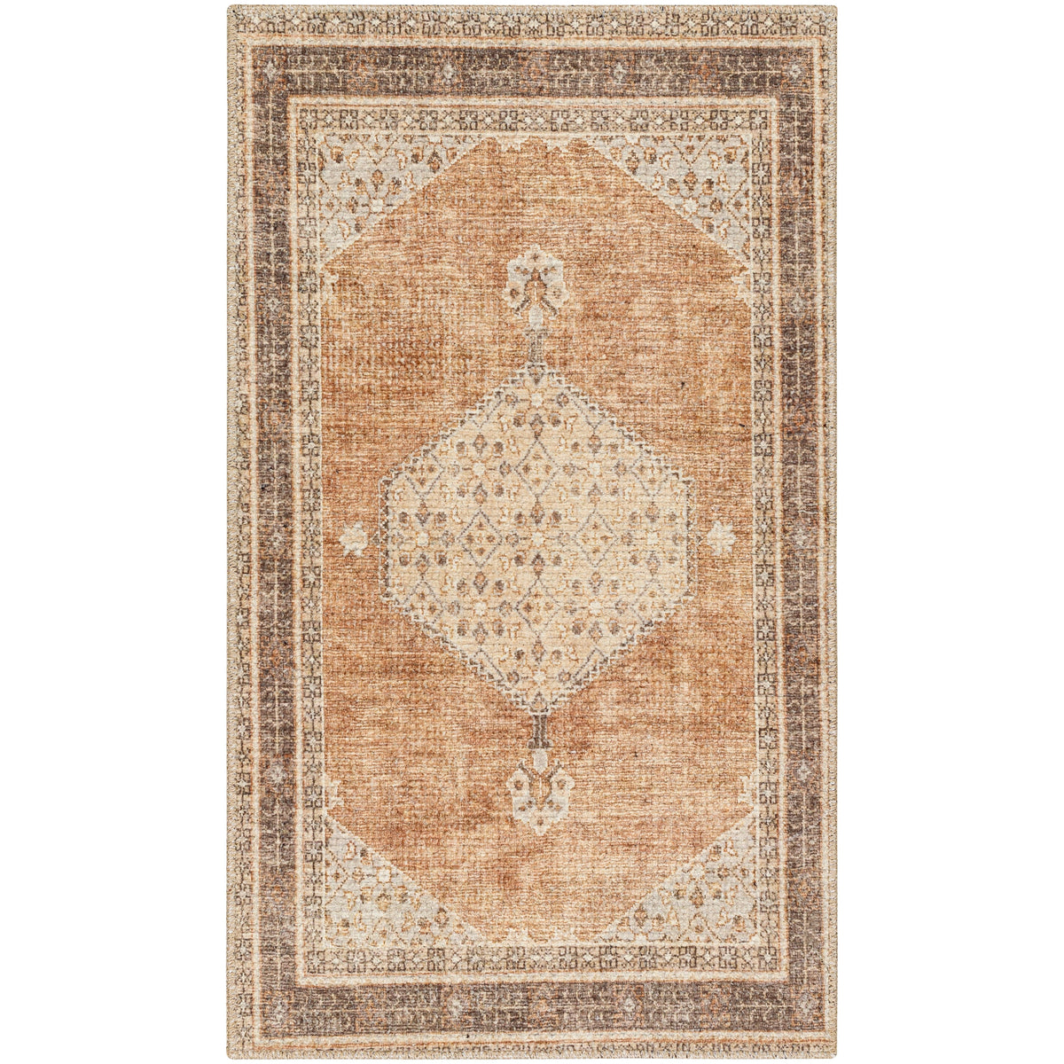Becki Owens x Surya Lila Tan Medallion Area Rug