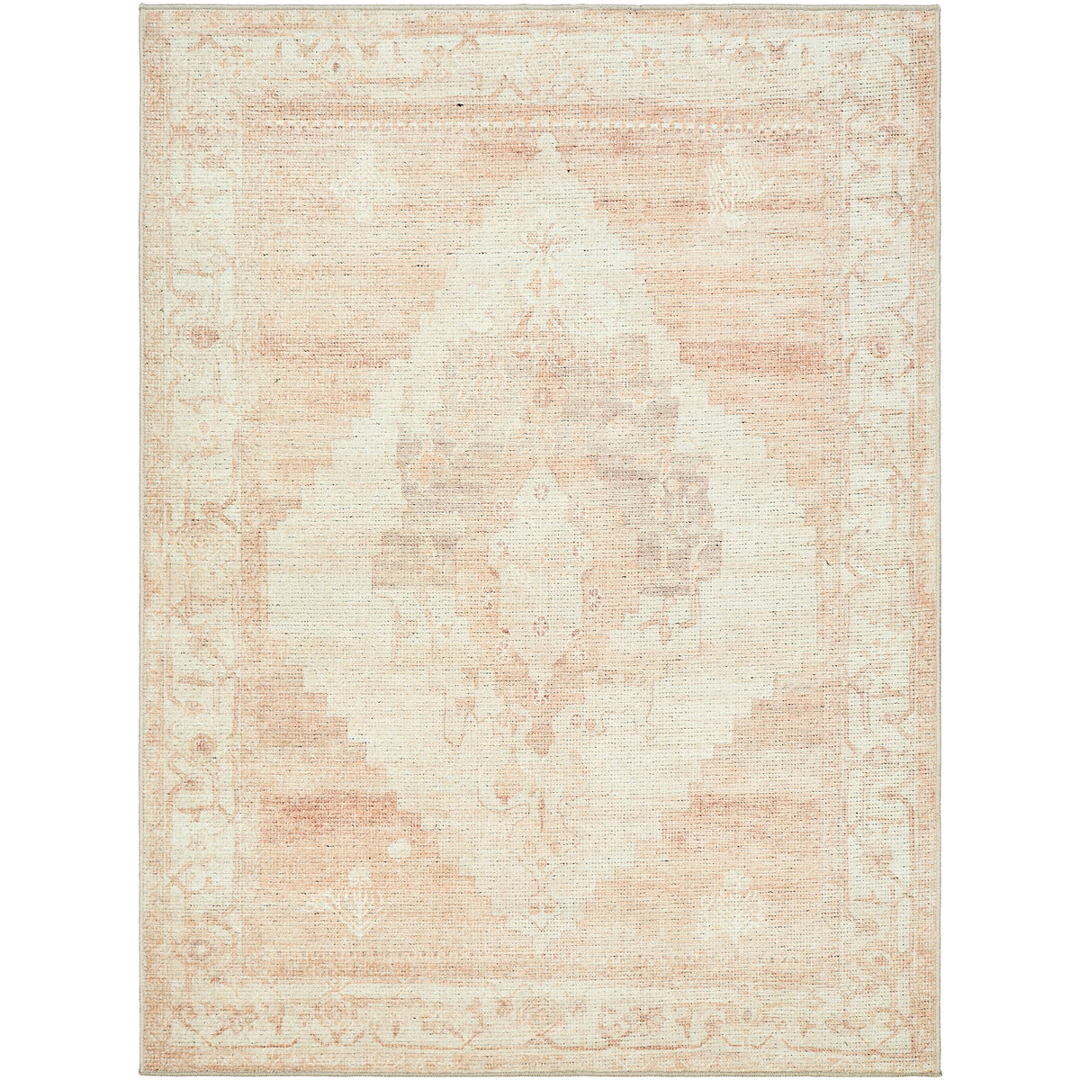 Becki Owens x Surya Luca Dusty Pink Medallion Rug