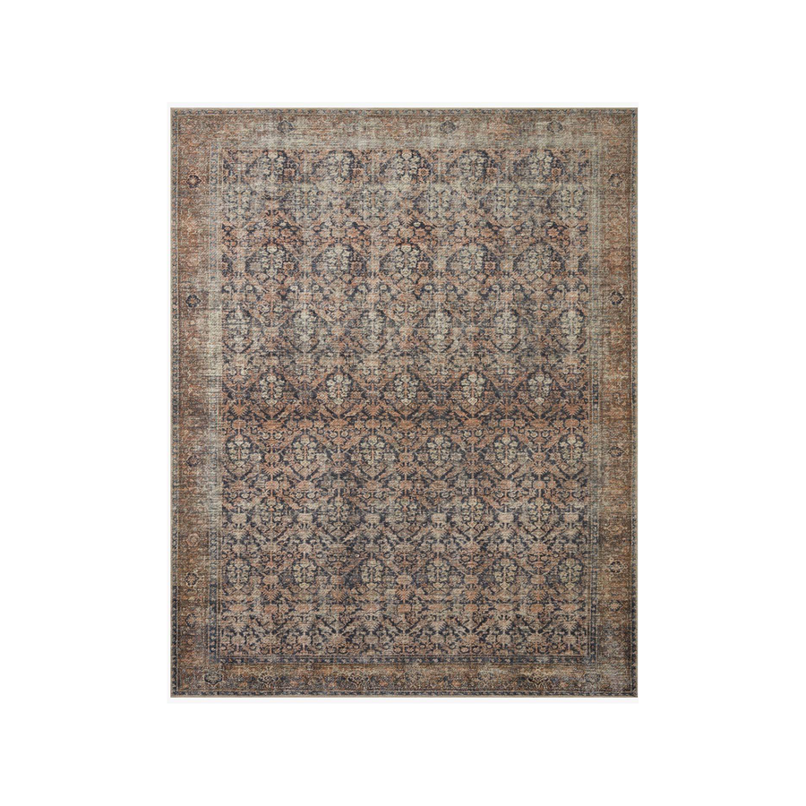 Billie Amber Lewis x Loloi Ink / Salmon Rug