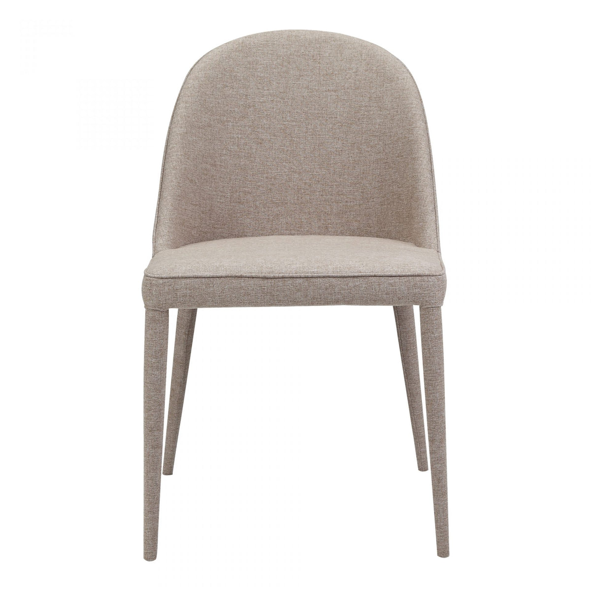 Burton Light Grey Fabric Set of Two Dining Chairs | ready to ship!