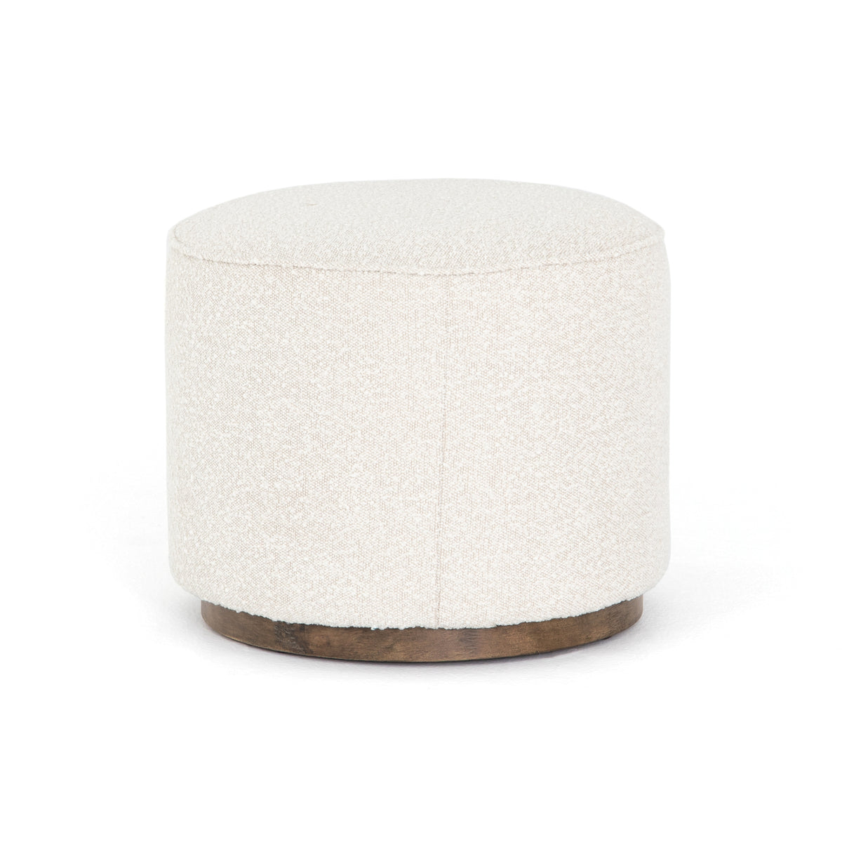 Sinclair Round Ottoman - Knoll Natural | ready to ship!