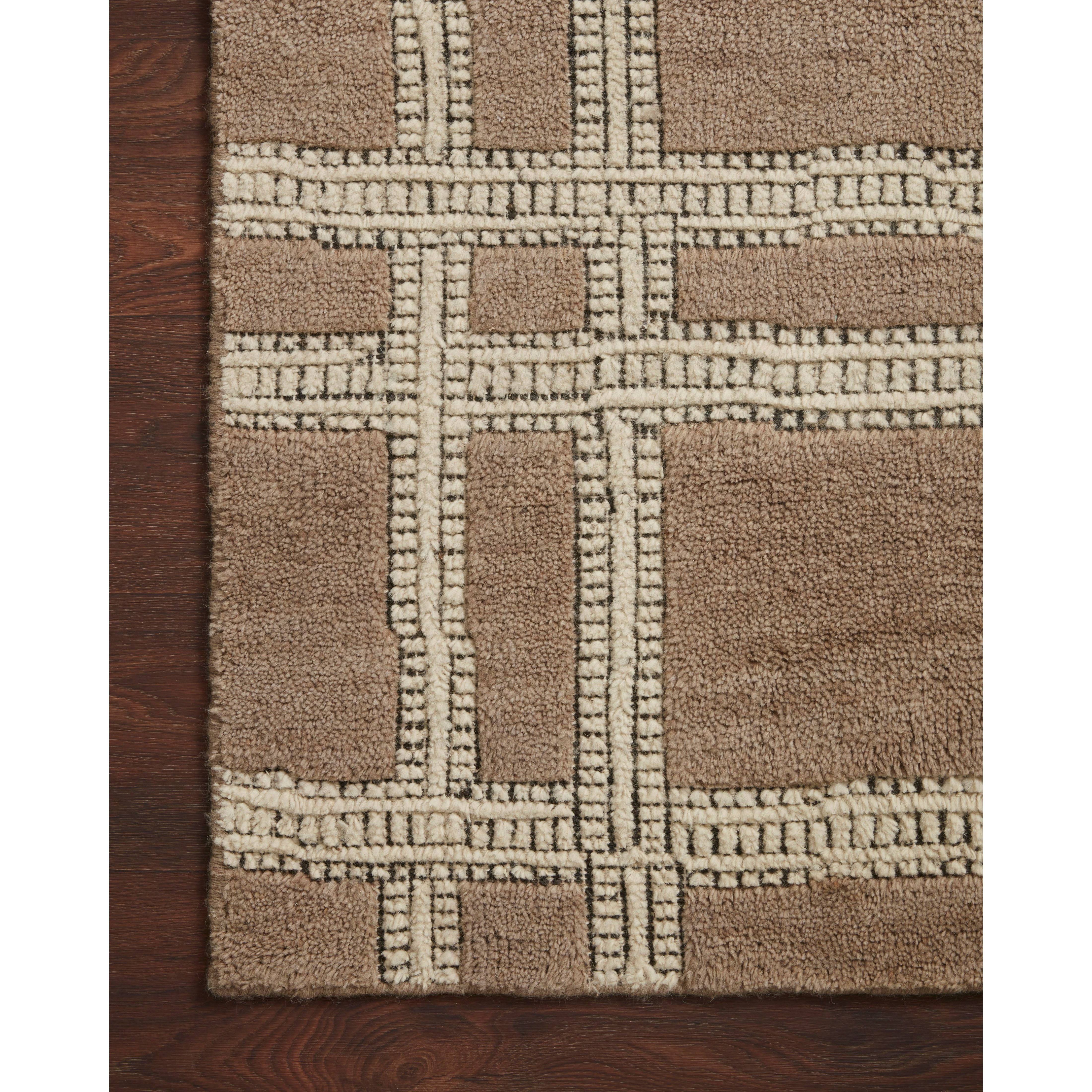 Carrier & Company x Loloi Milton Taupe / Ivory Rug