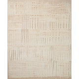 The Moore Collection for Carrier and Company x Loloi is a sophisticated area rug with a subtle interplay of higher, lighter tone pile above a deeper-toned base pile. Abstract geometric patterns in airy, neutral palettes create a sense of freshness and textured dimension that the design firm is known for, especially against the rug’s striped base. AmethystHome provides interior design, new construction, custom furniture, and rugs for Laguna Beach metro area