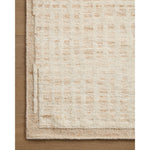 The Moore Collection for Carrier and Company x Loloi is a sophisticated area rug with a subtle interplay of higher, lighter tone pile above a deeper-toned base pile. Abstract geometric patterns in airy, neutral palettes create a sense of freshness and textured dimension that the design firm is known for, especially against the rug’s striped base. AmethystHome provides interior design, new construction, custom furniture, and rugs for Park City metro area