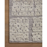 Featuring Carrier & Company x Loloi Moore Grey / Dove Hand-Knotted Rug by Loloi at Amethyst Home. The Moore Collection for Carrier and Company x Loloi is a sophisticated area rug with a subtle interplay of higher, lighter tone pile above a deeper-toned base pile. Abstract geometric patterns in airy, neutral palettes create a sense of freshness and textur.  Amethyst Home provides interior design, new home construction design consulting, vintage area rugs, and lighting in the Kansas City metro area.