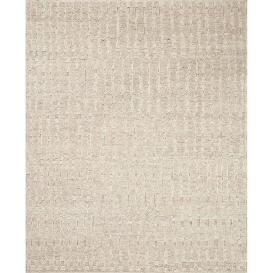 Carrier & Company x Loloi Moore Natural / Pebble Hand-Knotted Rug