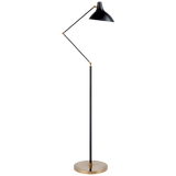 Featuring Charlton Floor Lamp by Visual Comfort at Amethyst Home. The Charlton Floor Lamp by Visual Comfort has a three points of movement and is the perfect lamp for your desk, living room, or other area needing extra lighting. 
Designer: AERIN
Height: 51" - 63"Width: 12"Extension: 42"Base: 12" RoundSocket: E26 Keyless w/ Floor SwitchWattage: 60 AWeight: .  Amethyst Home provides interior design, new home construction design consulting, vintage area rugs, and lighting in the San Diego metro area.