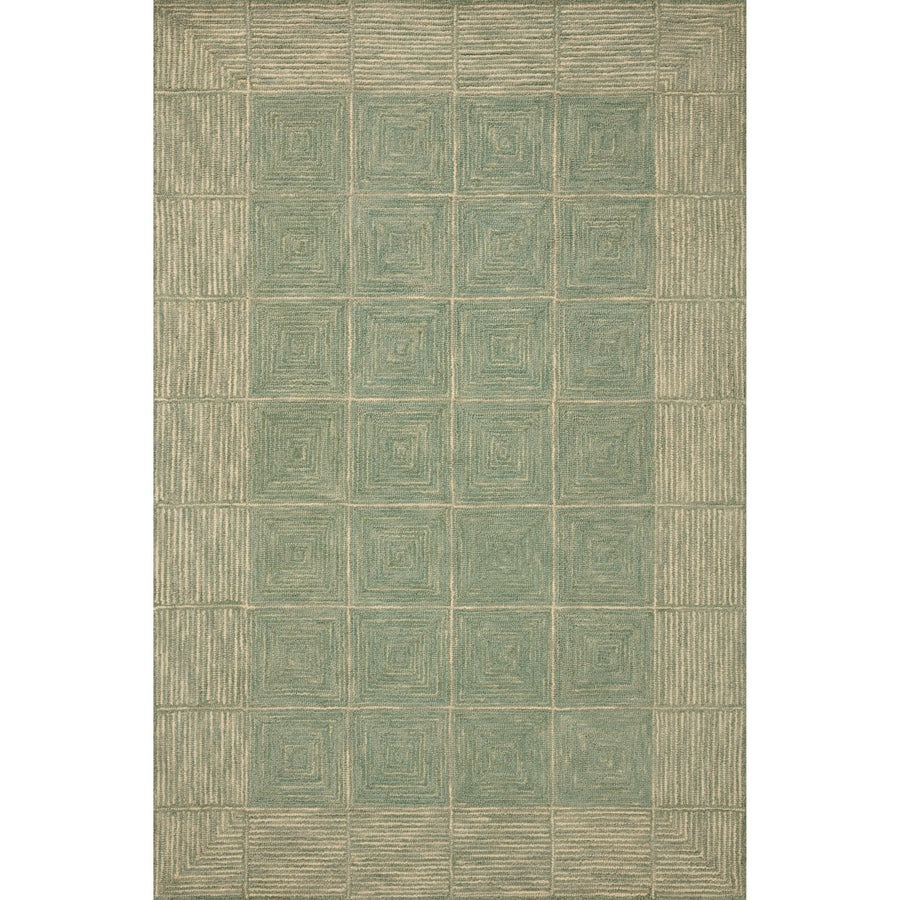 Chris Loves Julia x Loloi Francis Green / Natural Rug