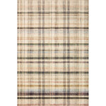 Featuring Chris Loves Julia x Loloi Humphrey Ivory / Multi Rug by Loloi at Amethyst Home. This trademarked CloudPile™ feel by Loloi is sooooo cozy. The Humphrey Ivory / Multi rug needs to be in a bedroom or a fun hangout spot pronto!
The Humphrey Ivory / Multi rug for Chris Loves Julia x Loloi prove that stripes and plaid never go out of style in the right color palette. With modern tones. Amethyst Home provides interior design services, furniture, rugs, and lighting in the Kansas City metro area.