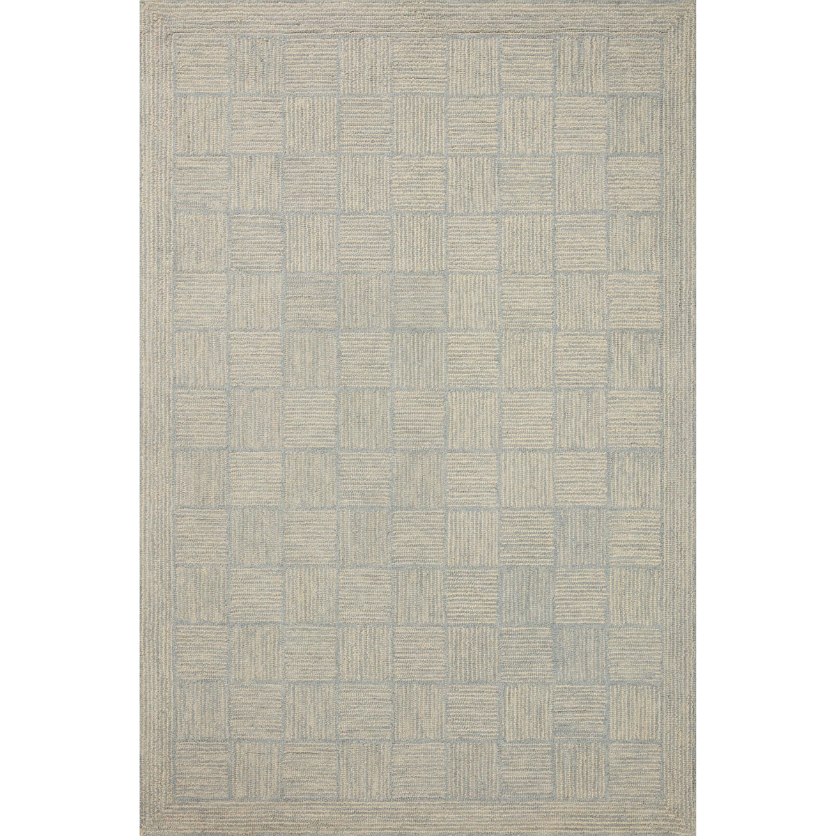 Chris Loves Julia x Loloi Francis Silver / Sky Rug