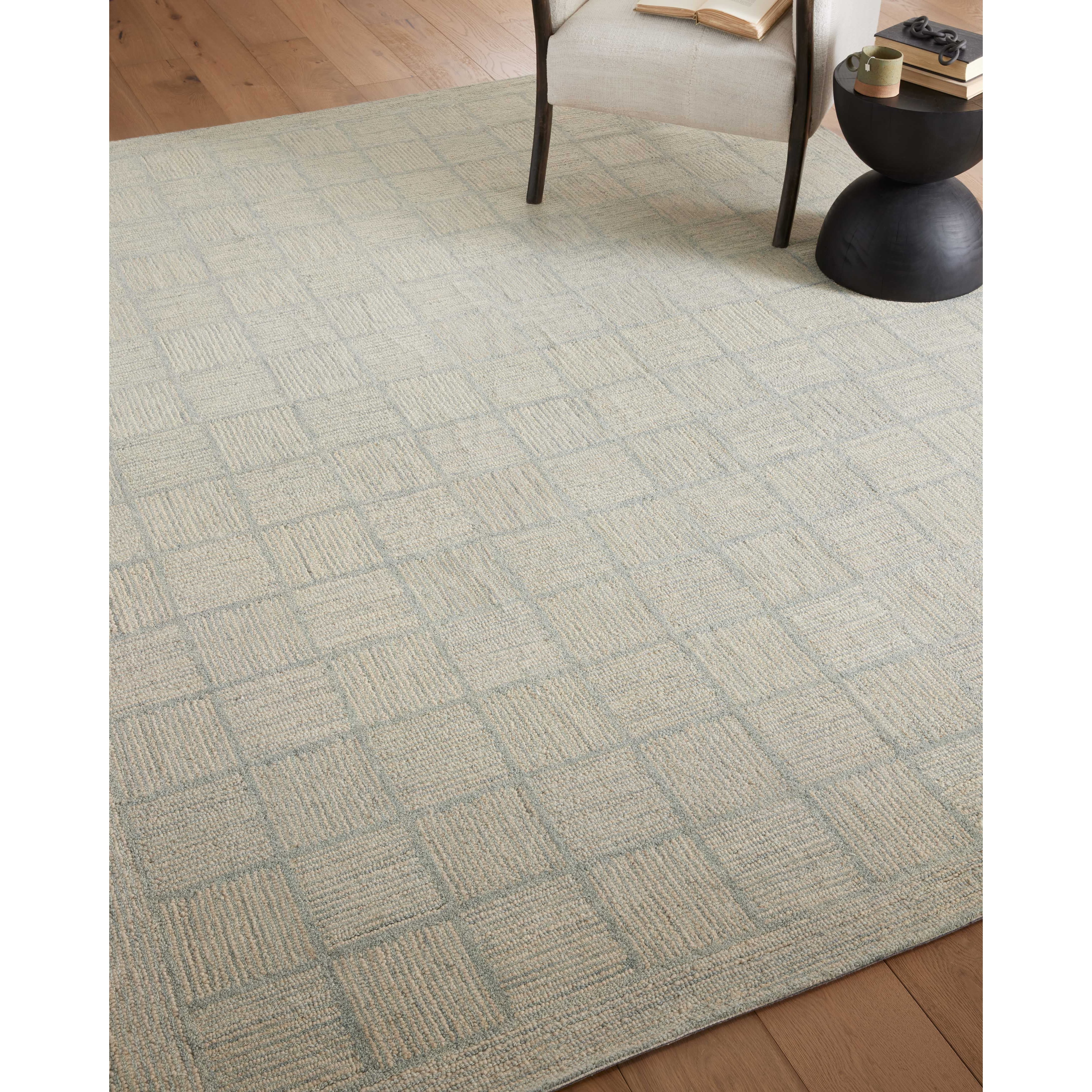 An Amethyst favorite — this happy sky color is neutral enough to keep a space calm yet optimistic. The subtle geometric look is perfection in this Francis FRA-03 CJ Silver / Sky rug. Amethyst Home provides interior design services, furniture, rugs, and lighting in the Miami metro area.
