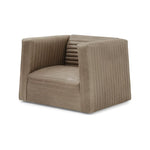 Bench-crafted with a sustainably harvested hardwood frame in Verellen's North Carolina atelier, our Clemence Sofa Family comes with the following:  • Foam and Fiber Seat Construction • Tight Seat • Tight Back with Springs • Double Needle • Quilted Detail Only Available in Leather • Upholstered only • Knife Edge Toss • Tapered Arm Pillows • Sits on Glides • Available as a Sectional Without Quilting Only