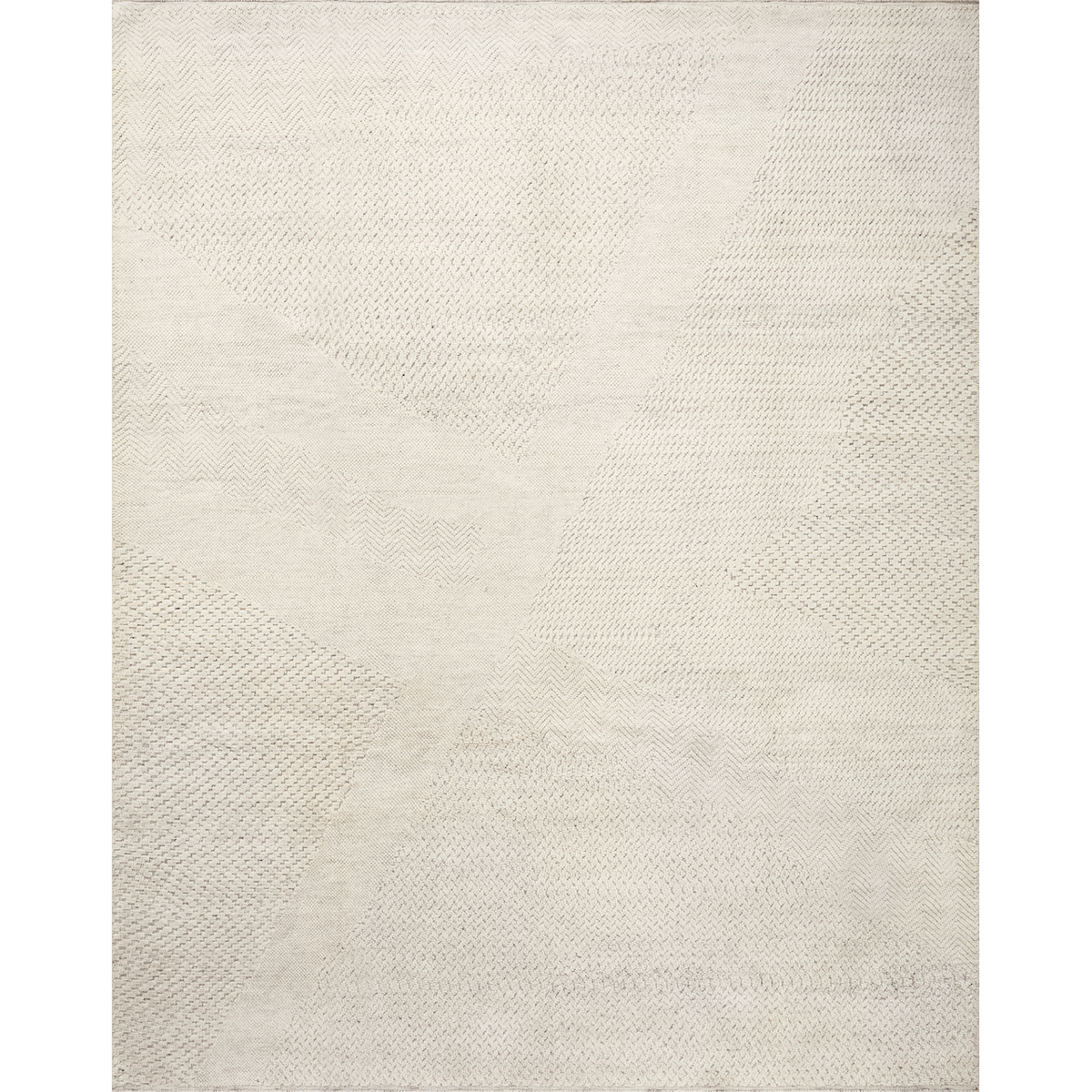 Collins Amber Lewis x Loloi Ivory Hand-Knotted Rug