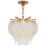 Featuring Cora Medium Semi-Flush Mount by Visual Comfort at Amethyst Home. This Cora Medium Semi-Flush Mount from Visual Comfort is art in the form of lighting with its antique-burnished brass finish and hanging alabaster pieces. Sure to be an absolute head-turner in any entryway, living room, or other large area.
Overall Dimensions: 18.75" L x 18.75" .  Amethyst Home provides interior design, new home construction design consulting, vintage area rugs, and lighting in the Winter Garden metro area.