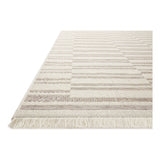 Featuring Amber Lewis x Loloi Malibu Ivory / Dove Rug by Loloi at Amethyst Home. The Malibu Collection is an indoor/outdoor area rug by Amber Lewis x Loloi that channels the casual modern vibe of the beach city it’s named after. The rug’s neutral-toned geometric prints are easy to match with a range of decor styles, while a hint of fringe adds to the breezy aesthetic. This co. Amethyst Home provides interior design, new construction, custom furniture, and area rugs in the Newport Beach metro area.