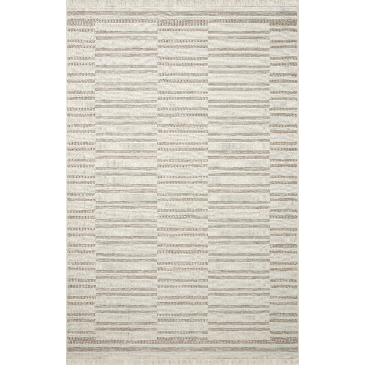 Amber Lewis x Loloi Malibu Ivory / Dove Rug