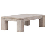 Create an inviting ambiance to your living room with our Modern Coffee Table. The light warm finish of the reclaimed pine wood blends seamlessly in causal design styles from contemporary to traditional. Making it a beautiful and airy focal point in your décor.Depth : 30 in Amethyst Home provides interior design, new home construction design consulting, vintage area rugs, and lighting in the Dallas metro area.