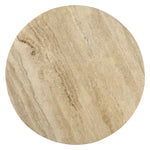 Featuring Avril Travertine Side Table by Dovetail at Amethyst Home. Bring a sense of style and convenience to your home with the Avril Side Table. This eye-catching piece will bring a touch of sophistication to any room, allowing you to enjoy effortless convenience and timeless elegance.Overall Dimensions: 18" W x 18" L x 18" HMaterial : Travertine Stone. Amethyst Home provides interior design, new home construction design consulting, vintage area rugs, and lighting in the Washington metro area.
