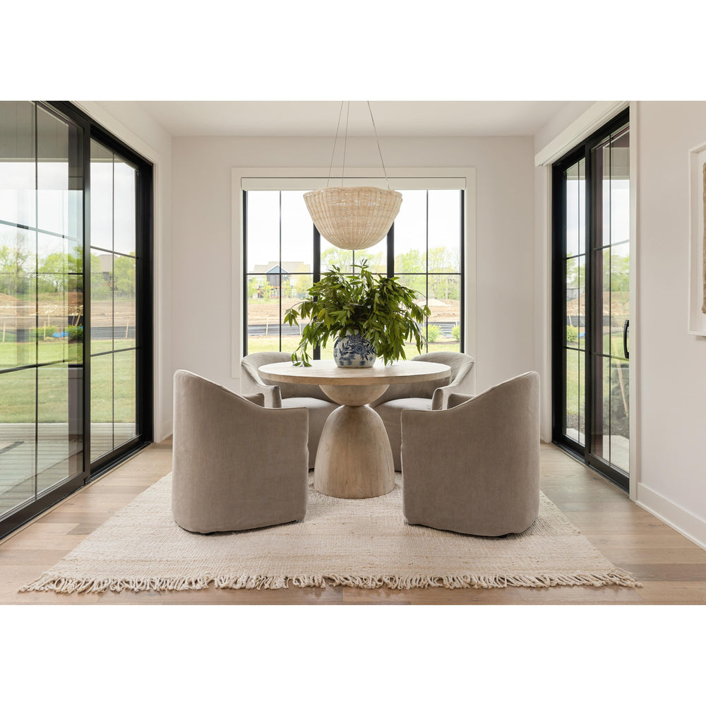 Cabrera Light Warm Wash Dining Table | ready to ship!