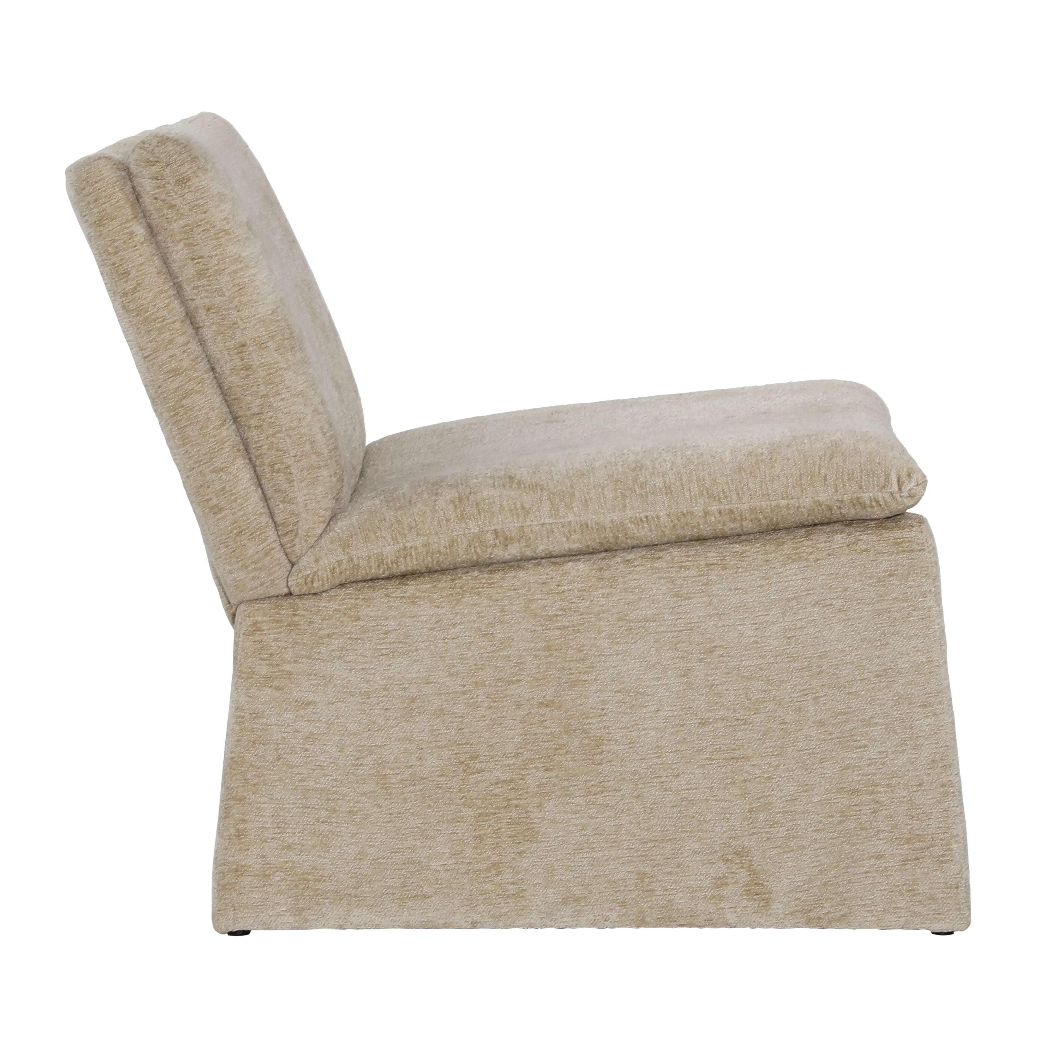 Featuring Gisella Occasional Chair by Dovetail at Amethyst Home. Chic seating for a minimalist retreat with a carefree vibe.
27"w x 34"d x 31"h
Polyester blend upholstery.. Amethyst Home provides interior design, new home construction design consulting, vintage area rugs, and lighting in the Tampa metro area.