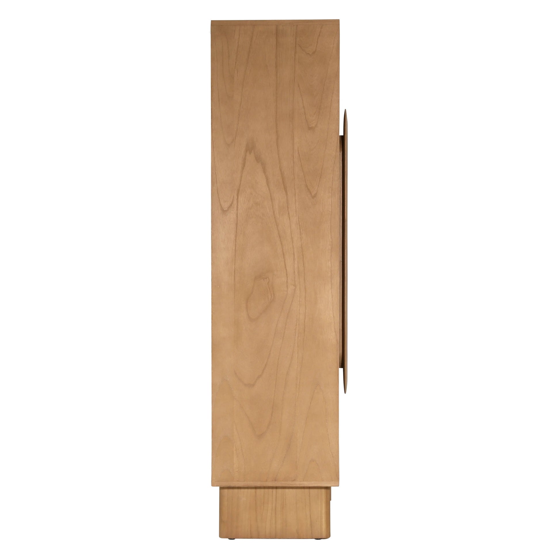 Beautify your living space with the Jada Natural Cabinet. Crafted from wood with a natural finish, this cabinet has ample storage that'll help you organize your space. Enjoy a clean, timeless look for years to come Amethyst Home provides interior design, new home construction design consulting, vintage area rugs, and lighting in the Charlotte metro area.