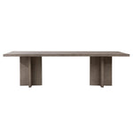 Featuring Latidos Dining Table by Dovetail at Amethyst Home. The Latidos dining table is a sophisticated modern look in grey-washed solid pine.  Seating for 8-10.
105"w x 42"d x 30"h. Amethyst Home provides interior design, new home construction design consulting, vintage area rugs, and lighting in the Calabasas metro area.