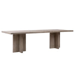 Featuring Latidos Dining Table by Dovetail at Amethyst Home. The Latidos dining table is a sophisticated modern look in grey-washed solid pine.  Seating for 8-10.
105"w x 42"d x 30"h. Amethyst Home provides interior design, new home construction design consulting, vintage area rugs, and lighting in the Salt Lake City metro area.