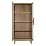 Featuring Malone Natural Cabinet by Dovetail at Amethyst Home. Upgrade your space with the Malone Natural Cabinet, perfect for additional storage in any room. It's ideal for your kitchen, dining room, or living room, adding a natural touch to your decor. The sturdy construction will provide much needed storage space for all your belongings.
Depth : 16 inFi. Amethyst Home provides interior design, new home construction design consulting, vintage area rugs, and lighting in the Washington metro area.