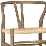 Featuring Rylee Dining Chair by Dovetail at Amethyst Home. A trendy take on a classic mid-century modern favorite dining chair. 
22"w x 22"d x 31"hSeat Depth : 18"Seat Height : 18"Material : Oak Wood Frame and Craft Paper WeavingWeight : 14 lbs. Amethyst Home provides interior design, new home construction design consulting, vintage area rugs, and lighting in the Boston metro area.
