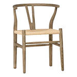 Featuring Rylee Dining Chair by Dovetail at Amethyst Home. A trendy take on a classic mid-century modern favorite dining chair. 
22"w x 22"d x 31"hSeat Depth : 18"Seat Height : 18"Material : Oak Wood Frame and Craft Paper WeavingWeight : 14 lbs. Amethyst Home provides interior design, new home construction design consulting, vintage area rugs, and lighting in the Laguna Beach metro area.