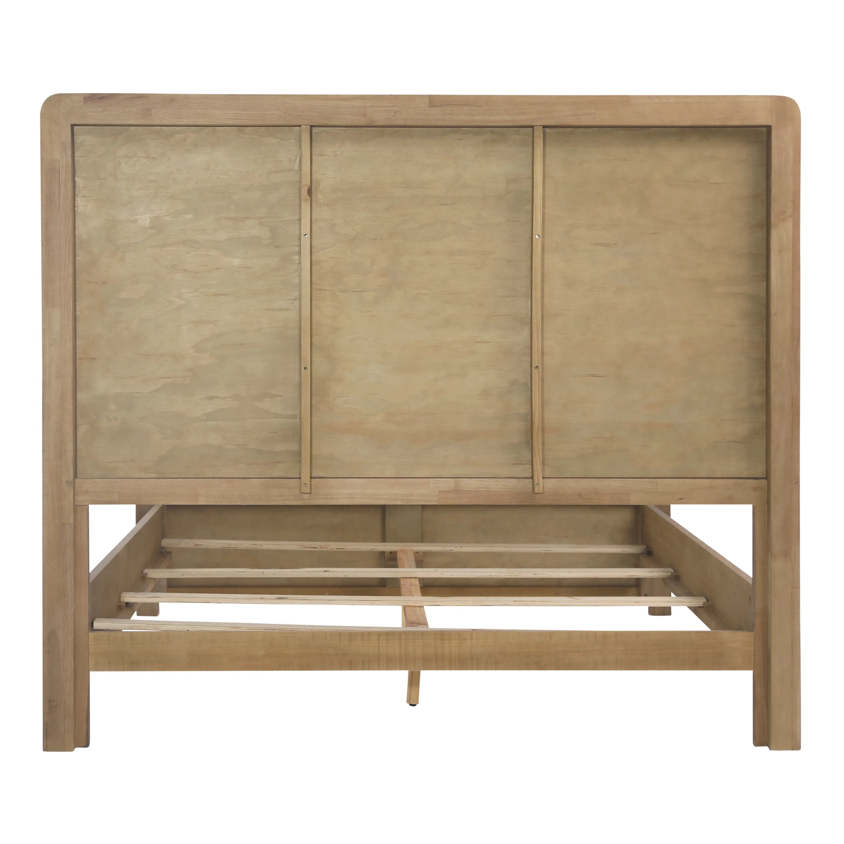 Featuring Tricia Bed by Dovetail at Amethyst Home. Treat yourself to the comfort and convenience of the Tricia Bed. The bed comes with a modern design that makes it the perfect fit for any bedroom. Enjoy a good night's sleep like never before with this bed.
Finish : NaturalMaterial : Rubber Wood and Oak Veneer
Queen: 68"w x 87"d x 59"hKing: 84"w x 87"d x 59"h. Amethyst Home provides interior design, new home construction design consulting, vintage area rugs, and lighting in the Dallas metro area.