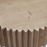 Featuring a beautiful, fluted shape in a light warm washed finish, the Webster coffee table lends to a unique modern silhouette that’s complimentary to various design styles. Made from reclaimed pine wood, resulting in a versatile piece that compliments a wide range of aesthetics.Depth : 33 in Amethyst Home provides interior design, new home construction design consulting, vintage area rugs, and lighting in the Charlotte metro area.