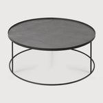 The round tray table is one of our most versatile pieces: while it serves its function as a coffee table, its ability to adopt different trays allows you to mix or match various colors and patterns, creating a personal piece that is uniquely yours. And of course, a set equals twice the fun and creativity. Amethyst Home provides interior design services, furniture, rugs, and lighting in the Kansas City metro area.