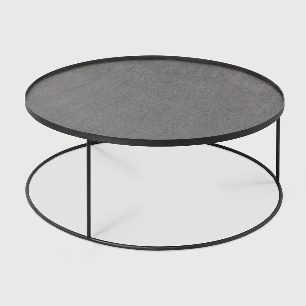 The round tray table is one of our most versatile pieces: while it serves its function as a coffee table, its ability to adopt different trays allows you to mix or match various colors and patterns, creating a personal piece that is uniquely yours. And of course, a set equals twice the fun and creativity. Amethyst Home provides interior design services, furniture, rugs, and lighting in the Omaha metro area.