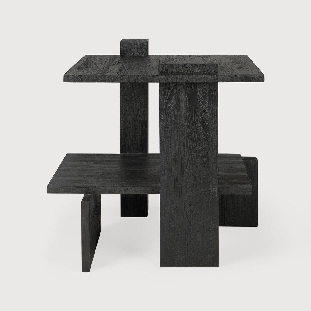 Featuring Abstract Side Table by Ethnicraft at Amethyst Home. Inspired by the Dutch architectural movement de Stijl, the Abstract side table is not only centered around style, but also purpose. With its contemporary black finish discover new proportions and interest from every angle.
Dimensions: 20.5"d x 22.5"w x 19.5"h
Brushed : This finishing gives our . Amethyst Home provides interior design, new home construction design consulting, vintage area rugs, and lighting in the Los Angeles metro area.